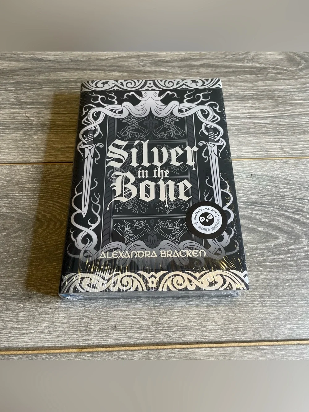 Silver in the Bone by Alexandra Bracken - Signed 1st Edition OwlCrate Hardcover